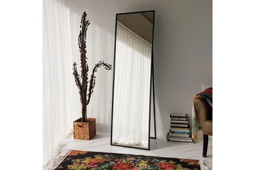 Peili 60x50 cm - Musta - Sisustustuotteet - Peili