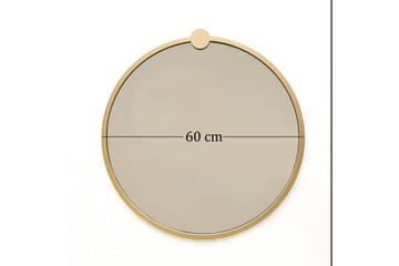 Peili 60x60 cm - Kulta - Sisustustuotteet - Peili