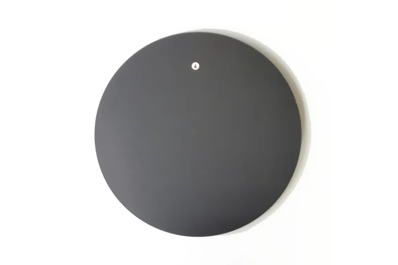 Peili 60x60 cm - Musta - Sisustustuotteet - Peili