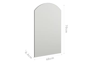 Peili 70x40 cm lasi - Valkoinen - Sisustustuotteet - Peili