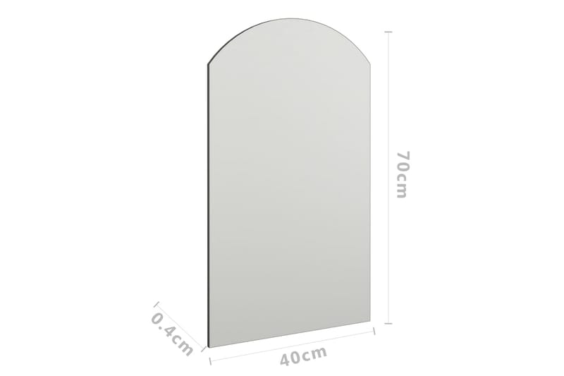 Peili 70x40 cm lasi - Valkoinen - Sisustustuotteet - Peili