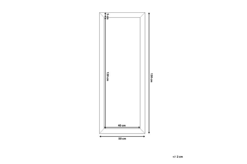 Peili Abruzzese 50x130 cm - Kulta - Sisustustuotteet - Peili