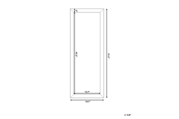 Peili Abruzzese 50x130 cm - Kulta - Sisustustuotteet - Peili