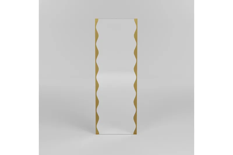 Peili Akol 50 cm Suorakaide - Kulta - Sisustustuotteet - Peili