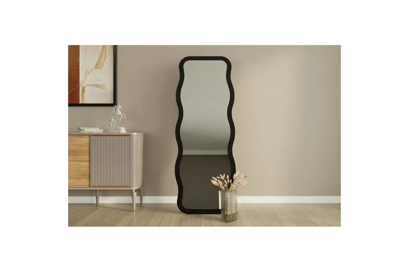 Peili Aror Musta - Musta - Sisustustuotteet - Peili