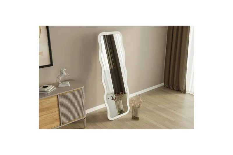 Peili Aror Valkoinen - Valkoinen - Sisustustuotteet - Peili