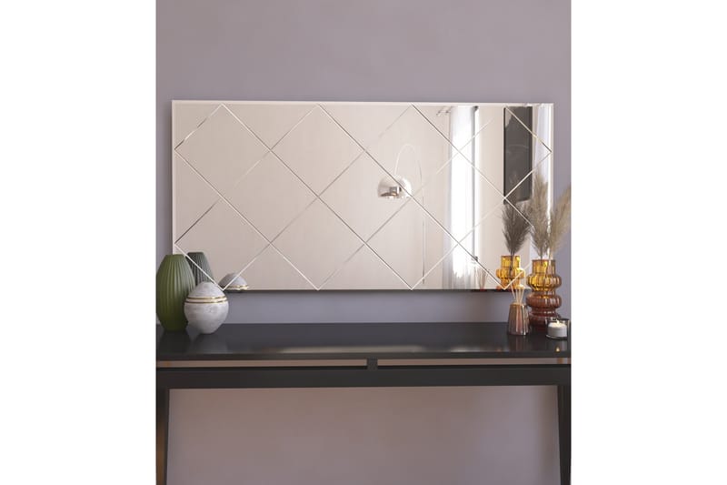 Peili Assa 60 cm Suorakaide - Valkoinen - Sisustustuotteet - Peili