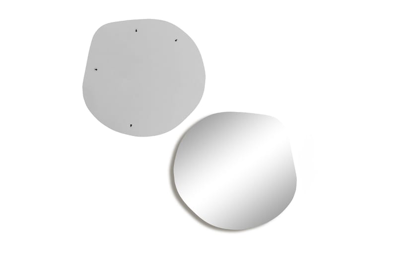 Peili Asson 67 cm Epäsymmetrinen - Kulta - Sisustustuotteet - Peili