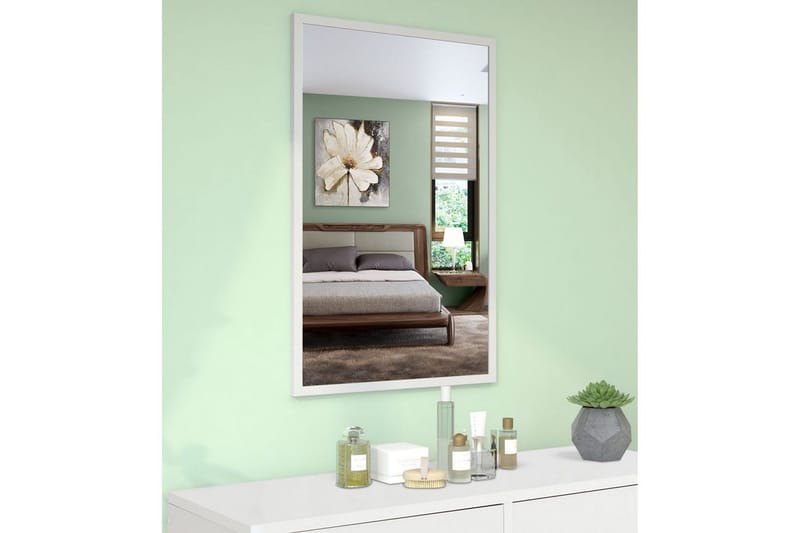Peili Astral Valkoinen - Valkoinen - Sisustustuotteet - Peili
