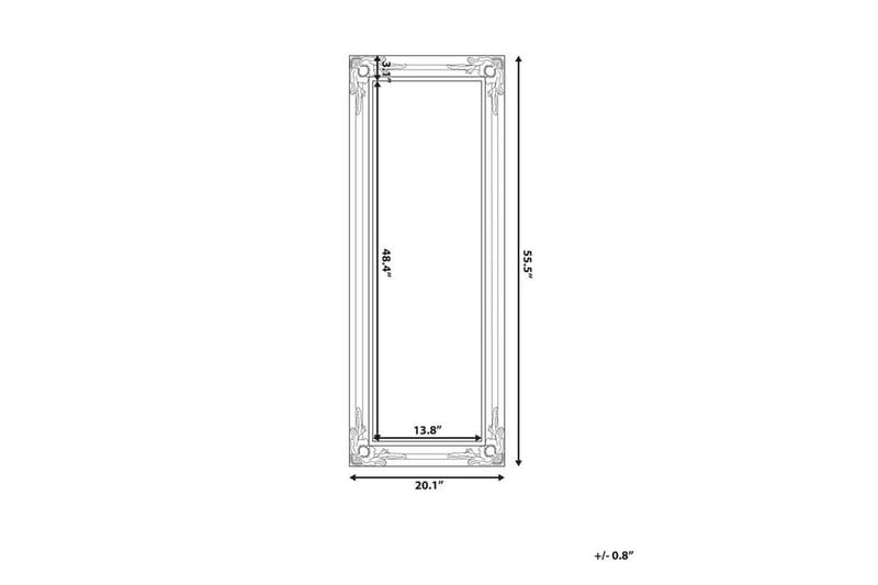 Peili Bellac 51 cm - Sisustustuotteet - Peili