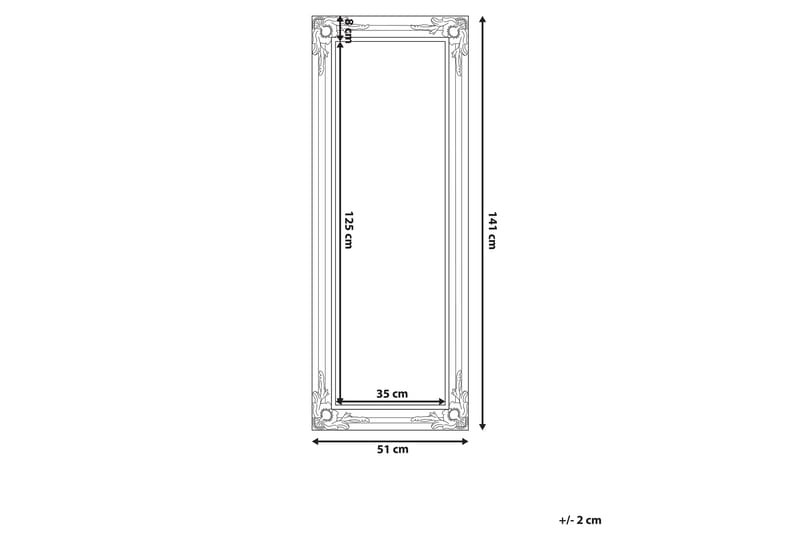Peili Bellac 51 cm - Sisustustuotteet - Peili