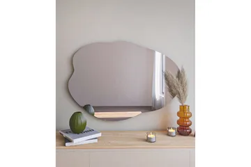 Peili Besso 60 cm Epäsymmetrinen - Musta - Sisustustuotteet - Peili