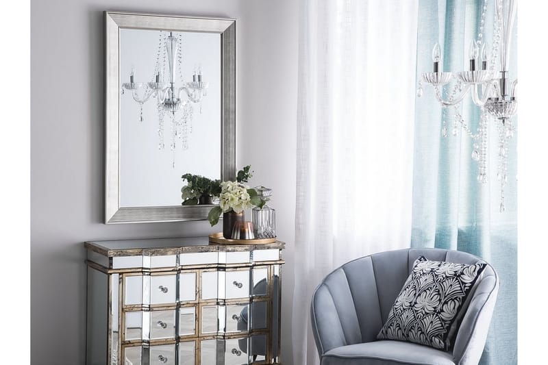 Peili Bubry 61 cm - Hopea - Sisustustuotteet - Peili
