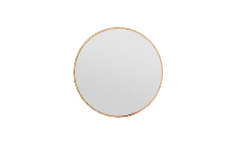 Peili Buhem 60 cm Pyöreä - Puu/Luonnonväri - Sisustustuotteet - Peili