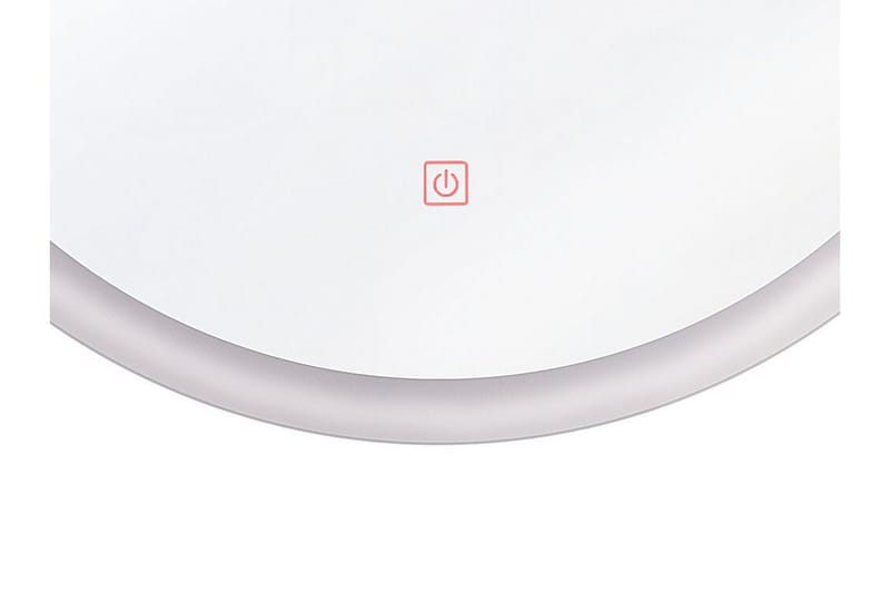 Peili Candanedo LED-valaistus - Hopea - Sisustustuotteet - Peili