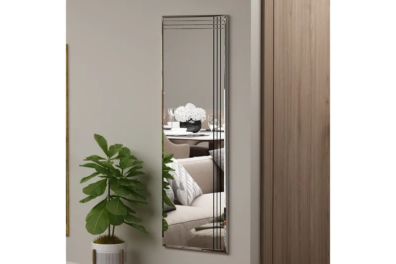 Peili Casaria Läpinäkyvä - Valkoinen - Sisustustuotteet - Peili