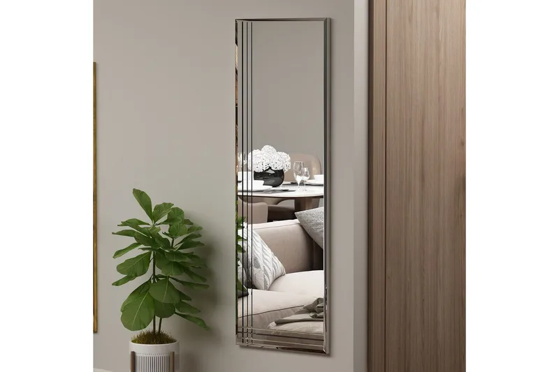 Peili Casaria Läpinäkyvä - Valkoinen - Sisustustuotteet - Peili