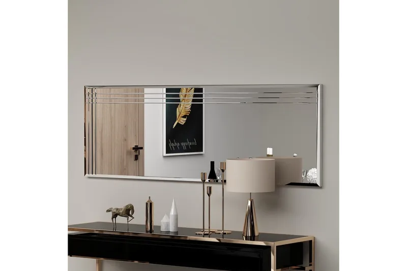 Peili Casaria Läpinäkyvä - Valkoinen - Sisustustuotteet - Peili