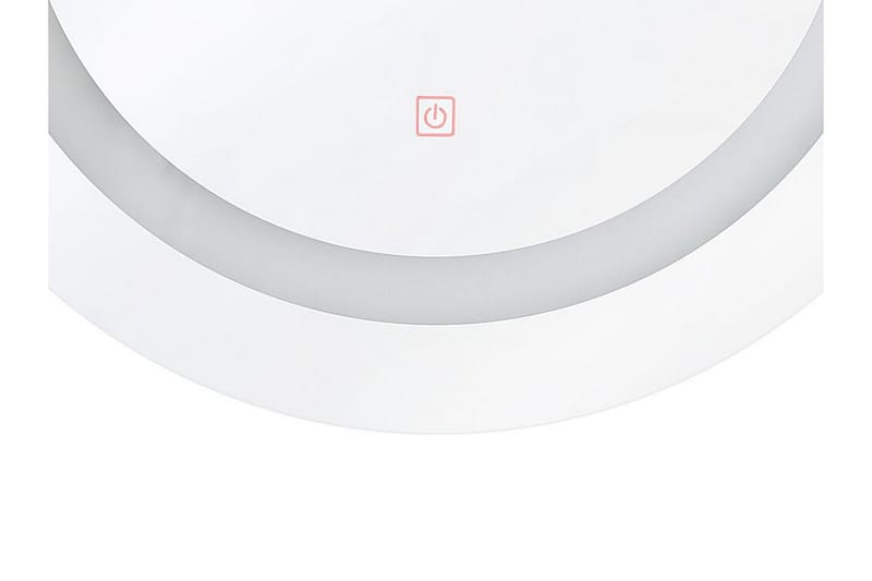 Peili Cemre LED Pyöreä 58x58 cm - Hopea - Sisustustuotteet - Peili