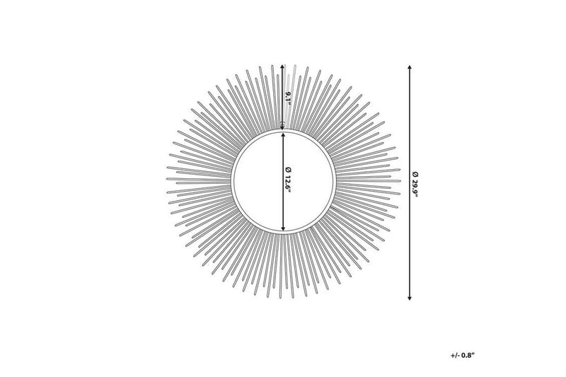 Peili Cilly 80 cm - Peili - Eteispeili - Seinäpeili