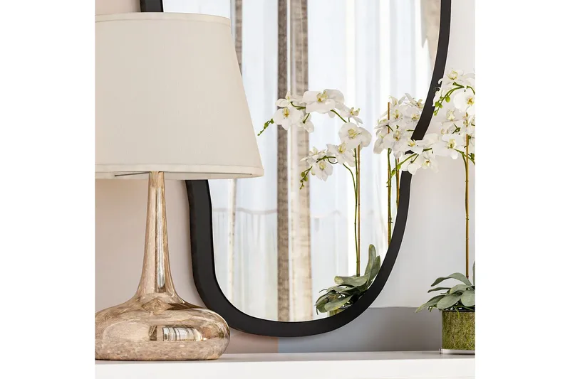 Peili Couldy Läpinäkyvä - Norsunluunvalkoinen - Sisustustuotteet - Peili