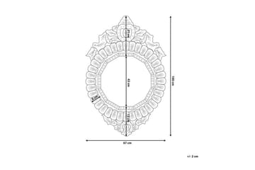 Peili Craon 67 cm - Sisustustuotteet - Peili
