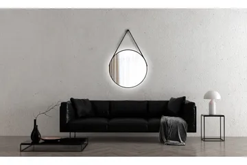 Peili Delaryd 80 cm - Musta - Sisustustuotteet - Peili