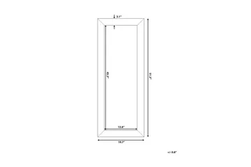 Peili Derval 50 cm - Sisustustuotteet - Peili