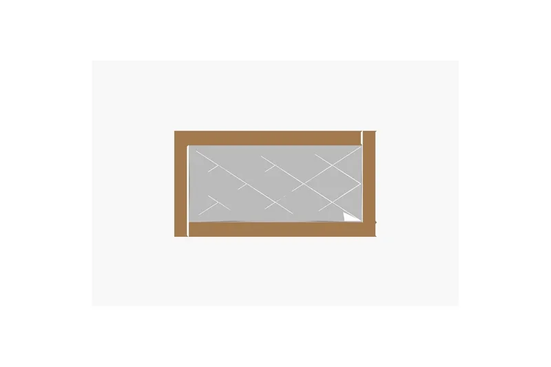 Peili Elorwich Pronssi / Valkoinen, Pronssi / Valkoinen