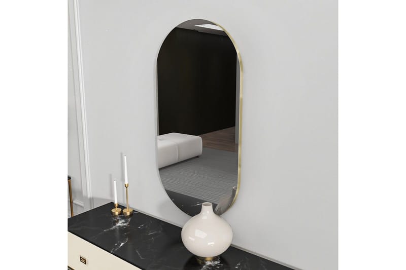 Peili Erona Tummanharmaa / Kulta - Tummanharmaa / Kulta - Sisustustuotteet - Peili