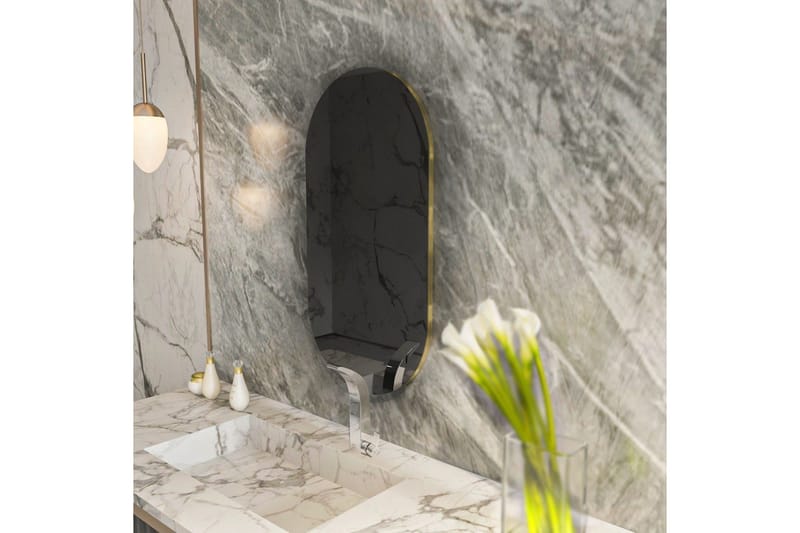 Peili Erona Tummanharmaa / Kulta - Tummanharmaa / Kulta - Sisustustuotteet - Peili