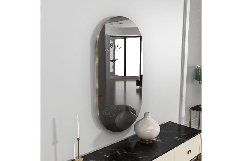 Peili Erona Tummanharmaa / Kulta - Tummanharmaa / Kulta - Sisustustuotteet - Peili