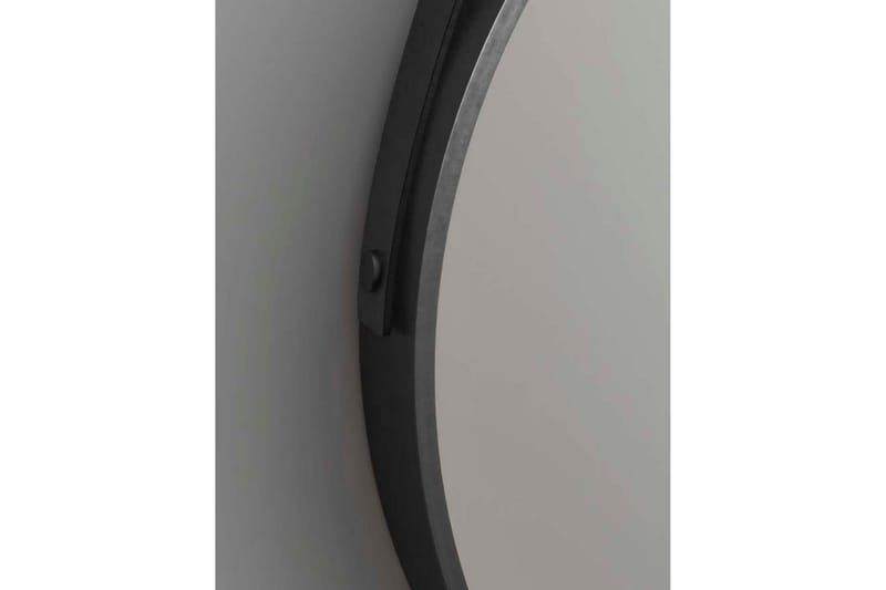 Peili Eskildstorp 55 cm Pyöreä - Musta/Kulta - Sisustustuotteet - Peili