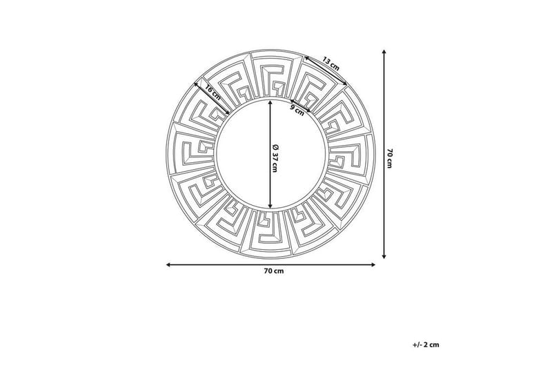 Peili Flers 70 cm - Sisustustuotteet - Peili