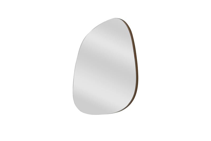 Peili Greevston 58 cm Epäsymmetrinen - Kulta - Sisustustuotteet - Peili
