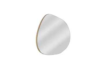 Peili Gustow 75 cm Suorakaide - Kulta - Sisustustuotteet - Peili