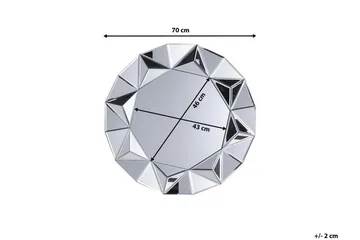Peili Habay 70 cm - Hopea - Sisustustuotteet - Peili
