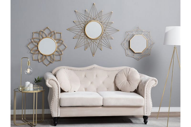 Peili Hillion 50 cm, Kulta