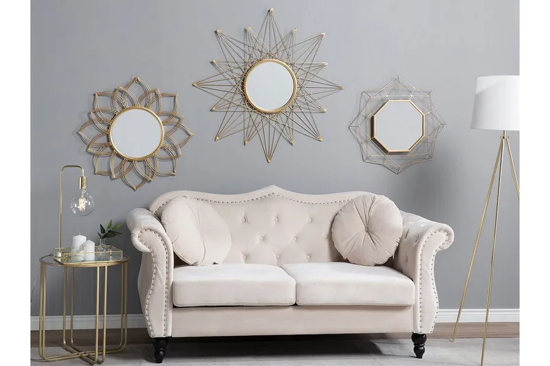 Peili Hillion 50 cm, Kulta