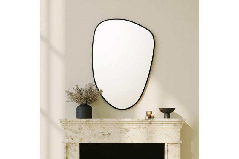Peili Inrol musta - Musta - Sisustustuotteet - Peili