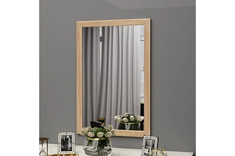 Peili Iuydu 50 cm Suorakaide, Puu/Luonnonväri