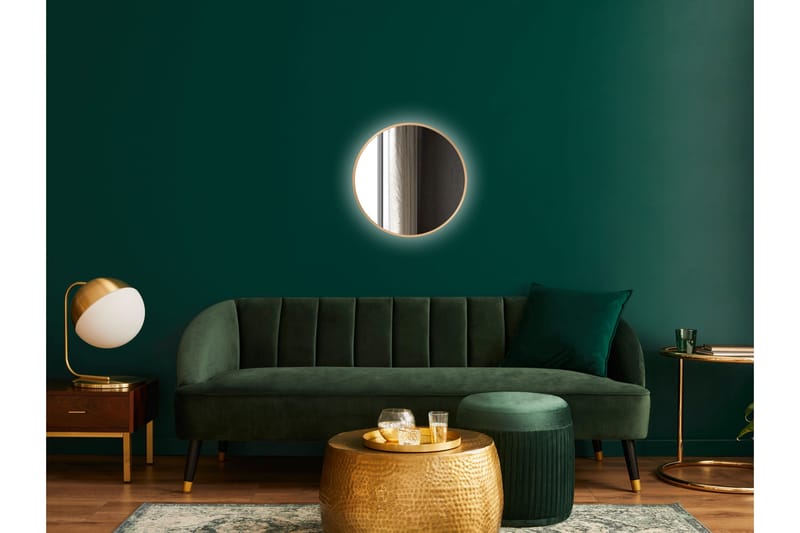 Peili Järnskog 50 cm - Kulta - Sisustustuotteet - Peili