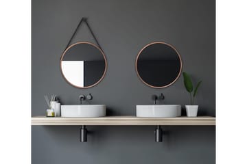 Peili Järnskog 50 cm - Kupari - Sisustustuotteet - Peili