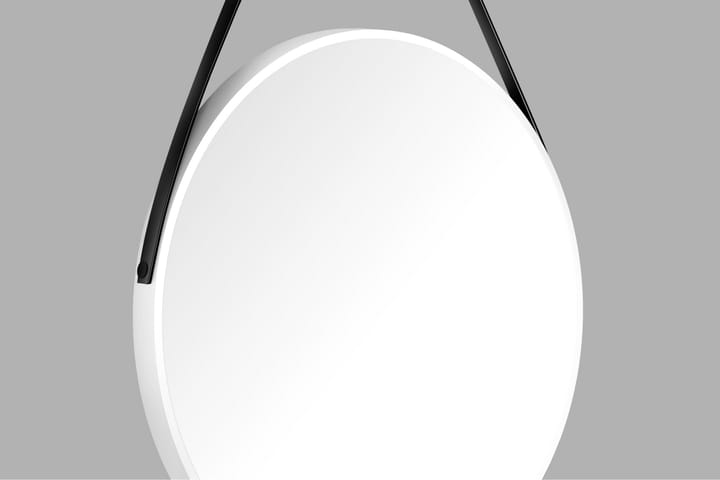 Peili Järnskog 80 cm - Valkoinen - Peili - Kylpyhuoneen peilit - Kylpyhuonepeili valaistuksella