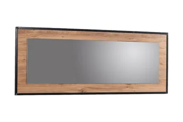 Peili Kerven 60 cm - Puu/Luonnonväri/Musta - Sisustustuotteet - Peili