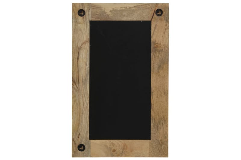 Peili kiinteä mangopuu 50x80 cm - Ruskea - Sisustustuotteet - Peili