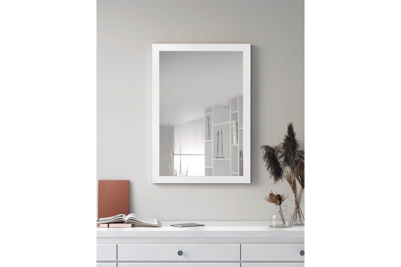 Peili Kim 48x68 cm Valkoinen - Mirrors and more - Sisustustuotteet - Peili