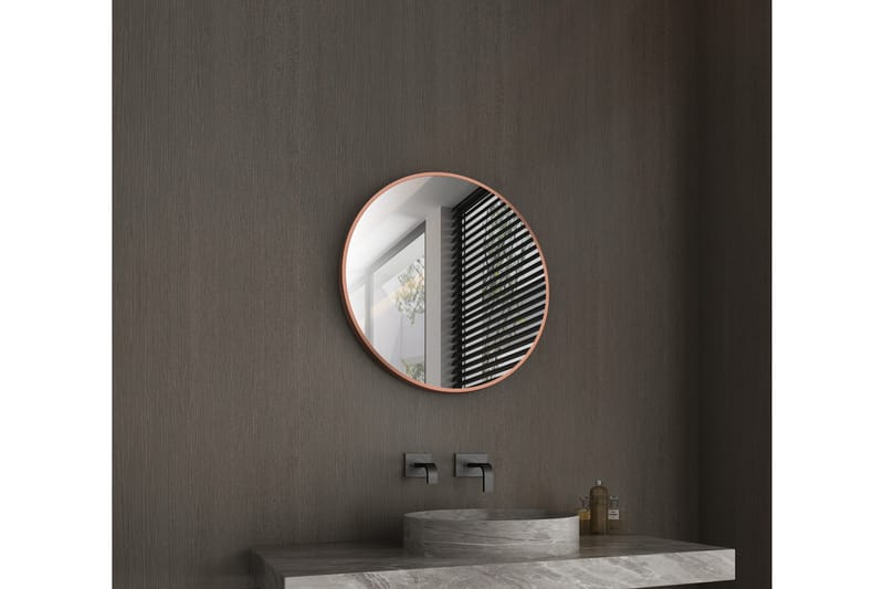 Peili Kvarnbodarna 60 cm Pyöreä - Kupari - Sisustustuotteet - Peili