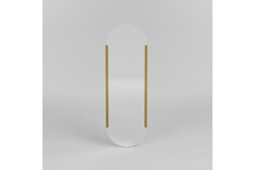 Peili Last 50 cm Suorakaide - Kulta - Sisustustuotteet - Peili