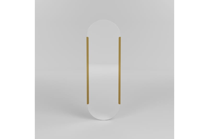 Peili Last 50 cm Suorakaide - Kulta - Sisustustuotteet - Peili